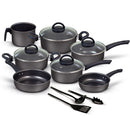 Jogo de Panelas Antiaderente 10 Peças - Teflon