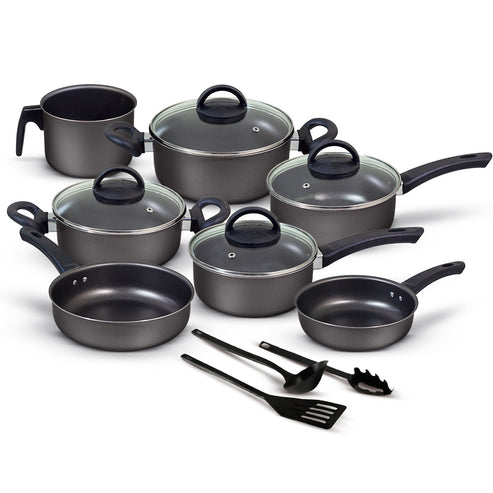 Jogo de Panelas Antiaderente 10 Peças - Teflon