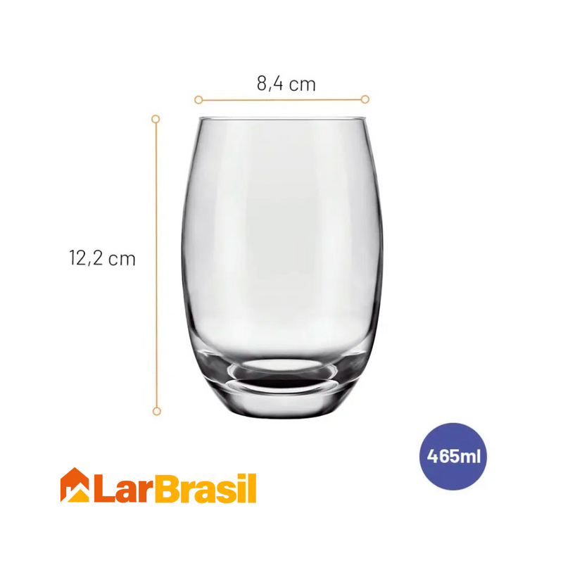 Kit com 15 Potes Herméticos de Vidro + 10 Copos de Vidro Aruba de Brinde 4.9  (319 Ava