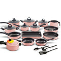 Jogo de Panelas 17 Peças Antiaderente - Brinde Panela Pressão