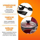 Jogo de Panelas Antiaderente 8 Peças Disegno - Teflon