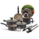 Jogo de Panelas Antiaderente 8 Peças Disegno - Teflon