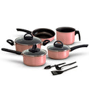 Jogo de Panelas Antiaderente 8 Peças - Teflon