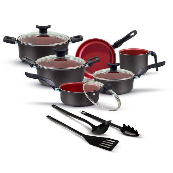 Marpal - Jogo de Panelas Antiaderente 9 Peças - Teflon