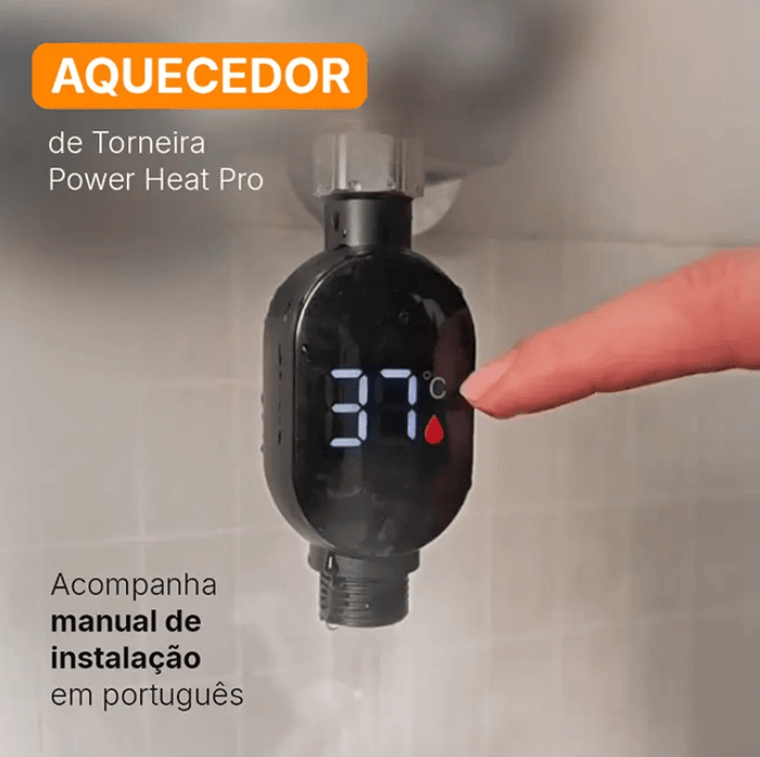 Aquecedor de Torneira Potente e Econômico – [LANÇAMENTO 2025]
