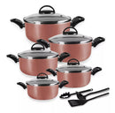 Jogo De Panelas 5 Peças Antiaderentes - Teflon