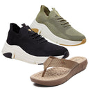 Tênis Ortopédico + Chinelo Massageador