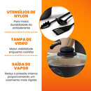 Jogo de Panelas Antiaderente 8 Peças - Teflon