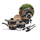 Jogo de Panelas Antiaderente 8 Peças - Teflon