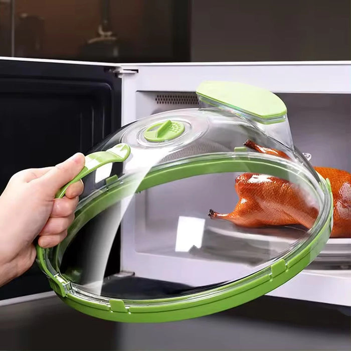 🌟 CLEARCOVER – A tampa que mantém suas refeições suculentas 🍲 e seu micro-ondas sempre limpo 🧼!