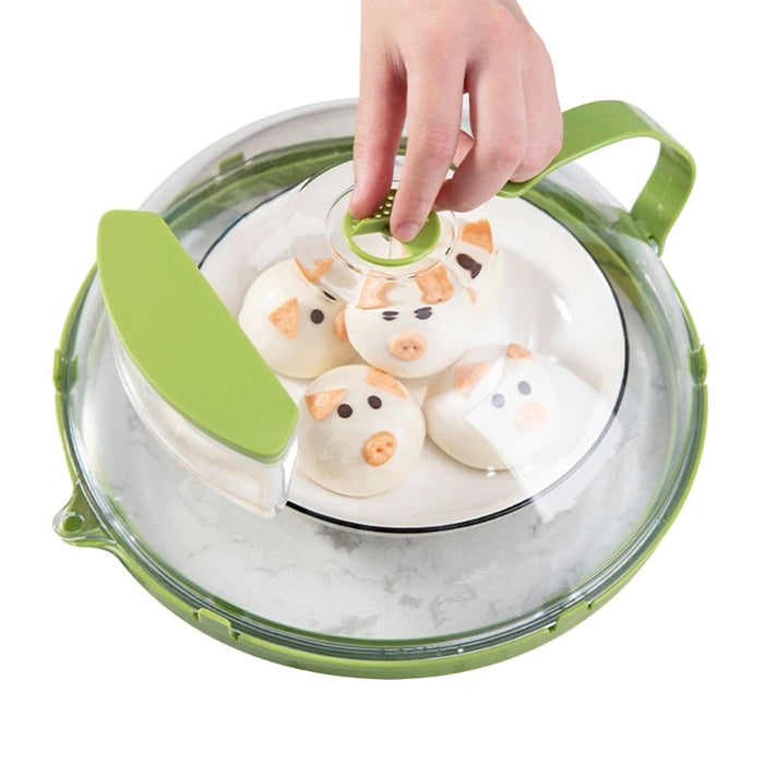 🌟 CLEARCOVER – A tampa que mantém suas refeições suculentas 🍲 e seu micro-ondas sempre limpo 🧼!